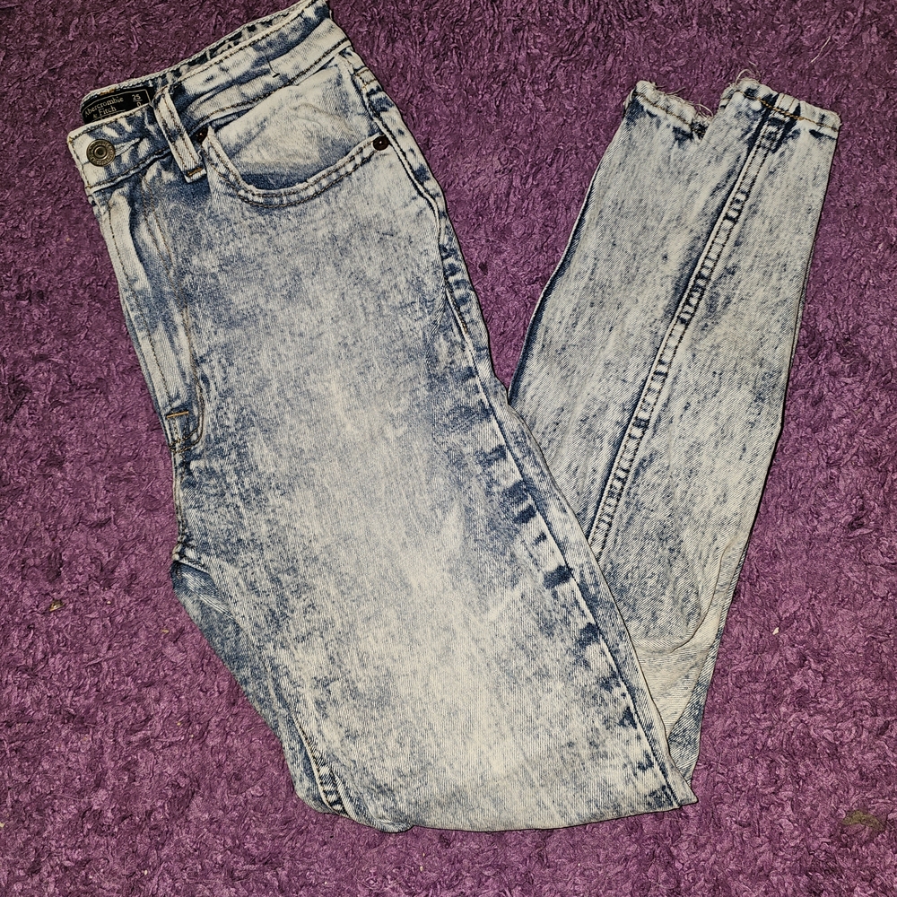 Abercrombie Acid Wash Jeans